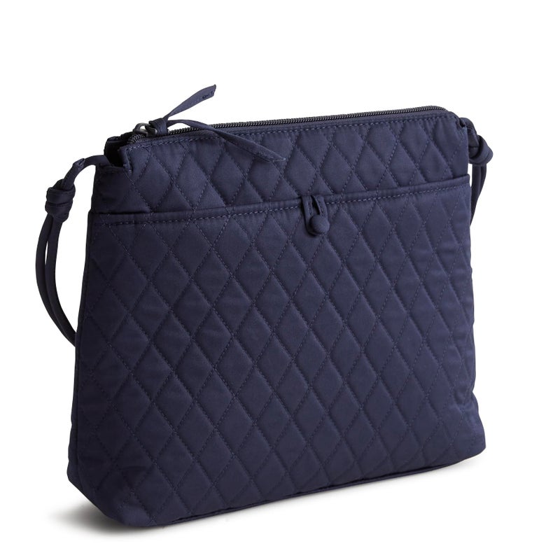 Vera Bradley Women's Premium Cotton Original Hipster Crossbody, Peacoat, One Size - Image 1