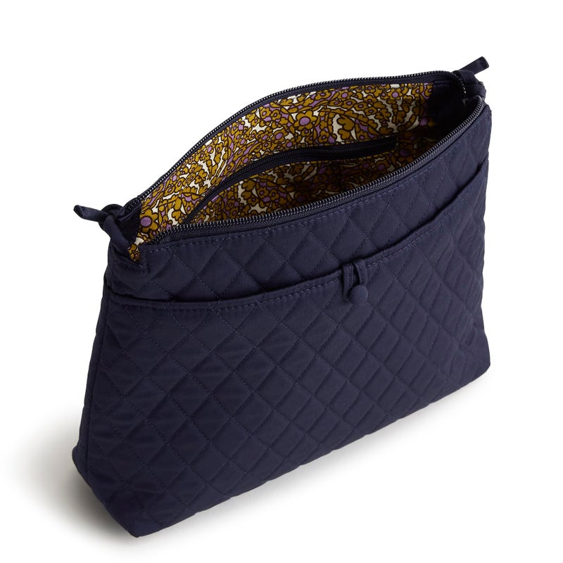 Vera Bradley Women's Premium Cotton Original Hipster Crossbody, Peacoat, One Size - Image 3