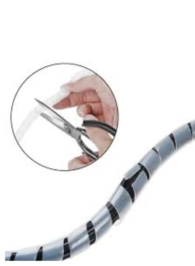 KNP KNP White Spiral Cable Wrap 12 MM - Image 4
