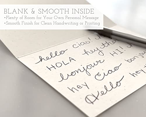 Black Tabby Studio Paper Plane Thank You Cards - 24 Greeting Cards with Envelopes - Image 3