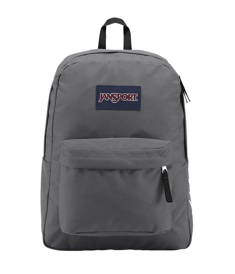 JanSport SuperBreak One Backpacks - Durable, Lightweight Bag with 1 Main Compartment, Front Utility Pocket with Built-in Organizer - Premium Backpack, Graphite Grey - Image 1