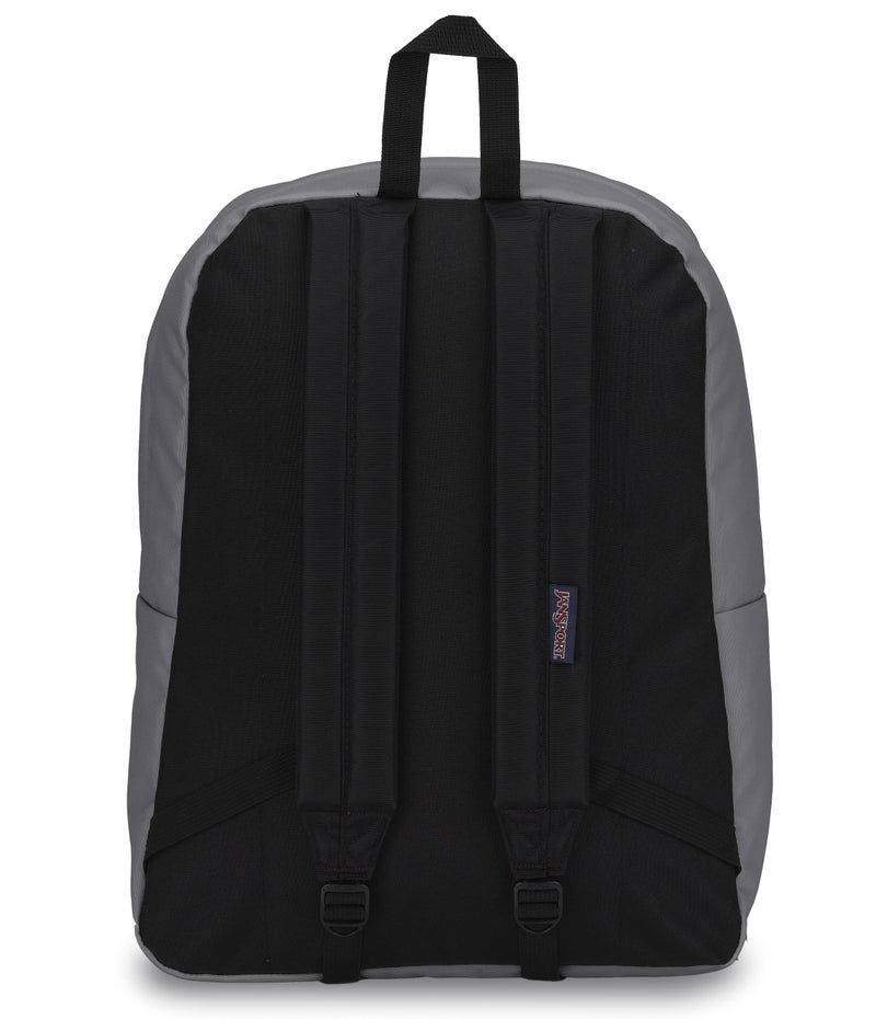 JanSport SuperBreak One Backpacks - Durable, Lightweight Bag with 1 Main Compartment, Front Utility Pocket with Built-in Organizer - Premium Backpack, Graphite Grey - Image 2