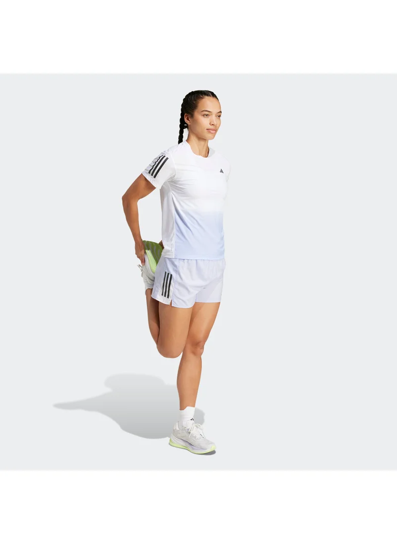 Adidas Own The Run Climacool Colorblock Shorts