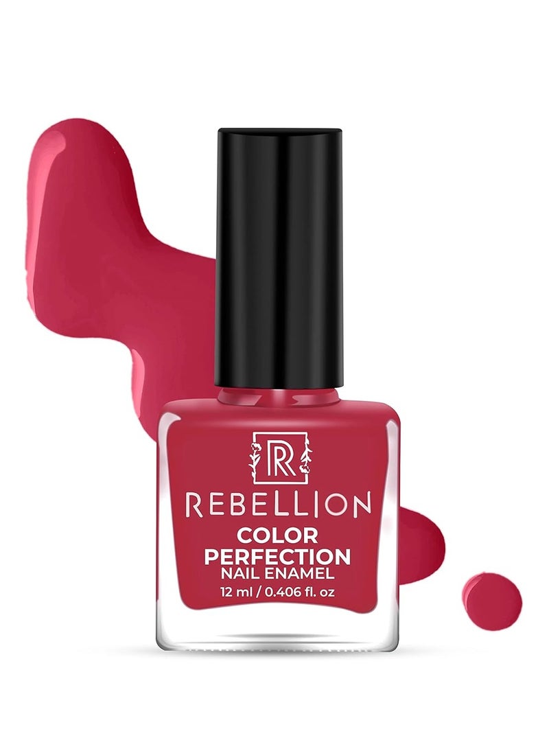 ريبيليان طلاء أظافر ريبيليون كلر بيرفيكشن 12 مل أولد روز بينك تشارمينغ روز RG08 - Image 1