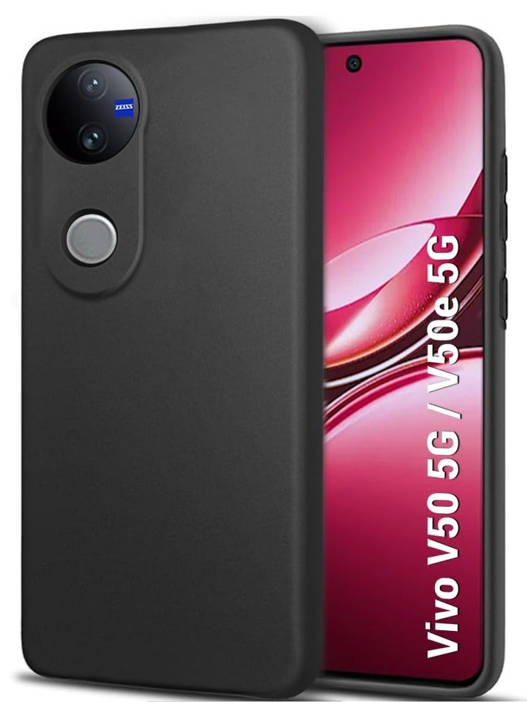 غطاء خلفي لهاتف Vivo V50 5G بتصميم رفيع وواقي بلمسة نهائية غير لامعة، حماية للكاميرا، لهاتف Vivo V50 - Image 1
