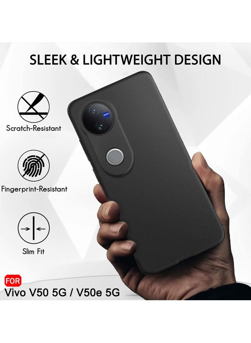 غطاء خلفي لهاتف Vivo V50 5G بتصميم رفيع وواقي بلمسة نهائية غير لامعة، حماية للكاميرا، لهاتف Vivo V50 - Image 5