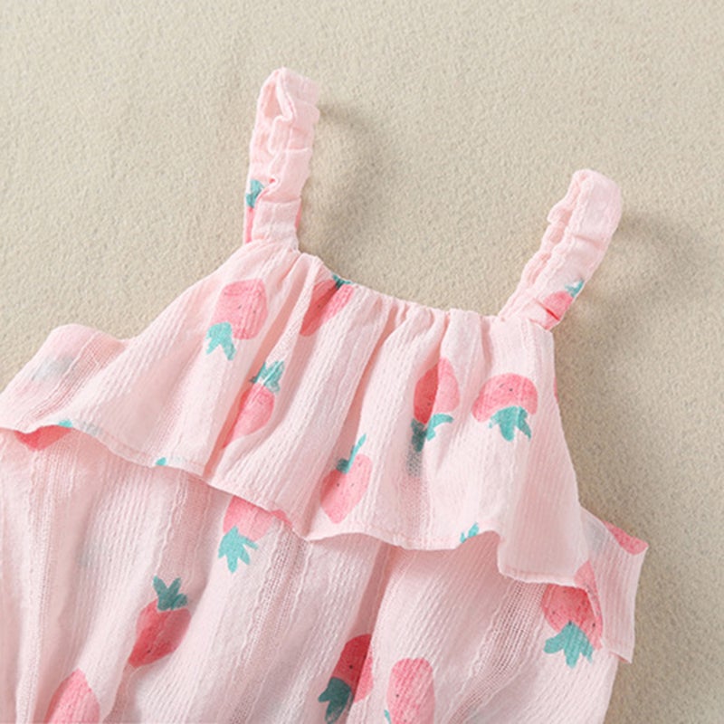 Baby clothes women's summer triangle princess sling climbing clothes baby one-piece Harrier bag fart clothes white - Image 2