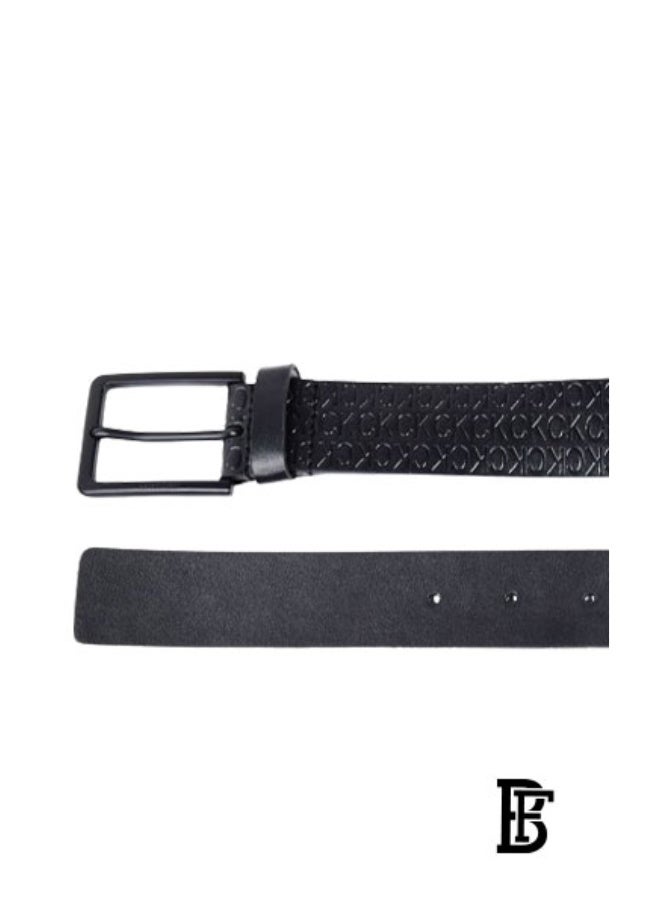 Calvin Klein Jeans Calvin Klein Genuine Leather Black Men's Belt CKB2.2 - Image 1