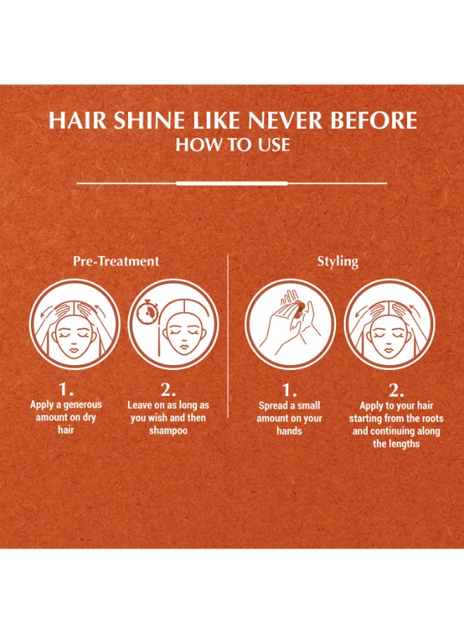 فاتيكا ناتشورالز كريم الشعر الارجان المغربي 2x140مل - Image 5