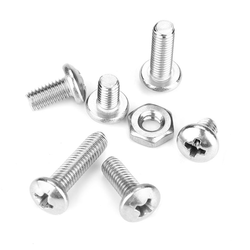 140pcs #10-32 304 Stainless Steel PH Pan Head Screws Kit Assortment Set - Image 1