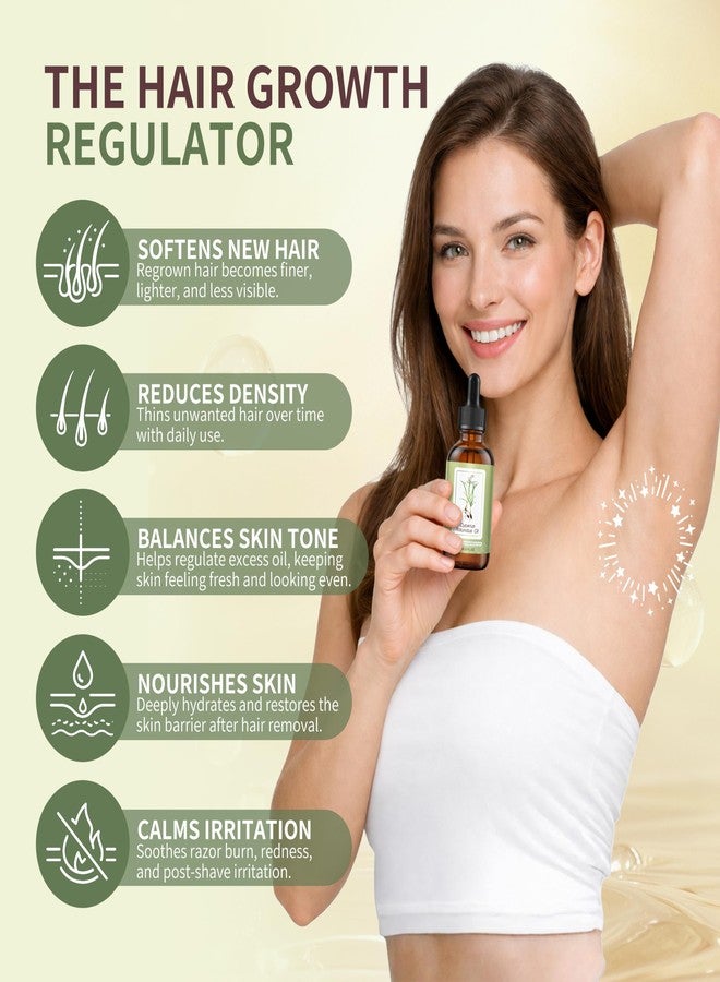 Veakoo Cyperus Rotundus Oil, Natural Cyprus Rotundus Oil for Hair Removal, Reduces Unwanted Face Body Hair Growth, Moisturizes & Soothes Skin, Shrinks Pores, Ideal for All Skin Types, 2 Oz - Image 3