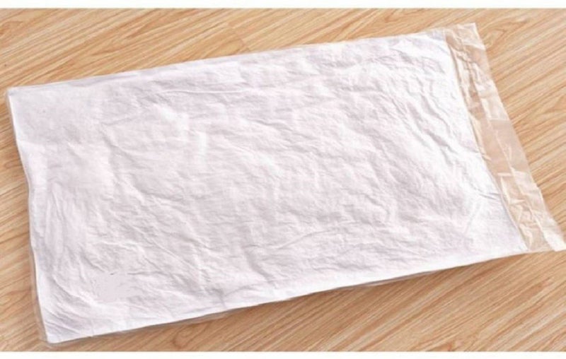 Pillow Polyester Fibre Solid Sleeping Pillow Pack of 2(White) 49x60 - Image 5