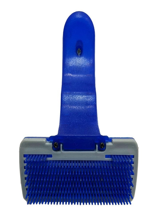 Tailworld Plastic SELF Clean Slicker| for Both Cats and Dogs| Self Clean Brush for Deshedding| Gently Removes Loose Undercoat, Mats & Tangled Hair| Made with Plastic - Image 1
