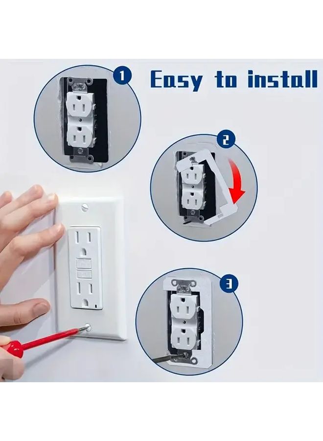 5pcs Self Leveling Socket Spacer Metal Waterproof Rustproof For Uneven Surfaces - Image 5