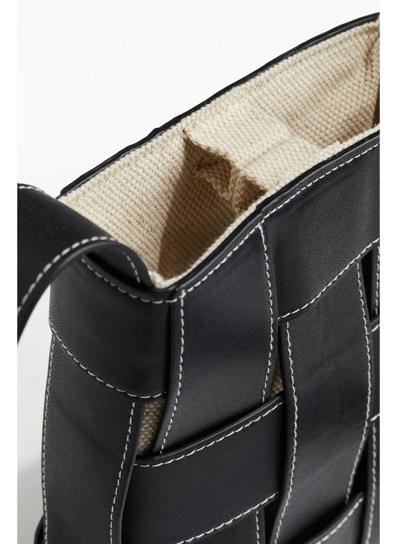 H&M Braided phone bag