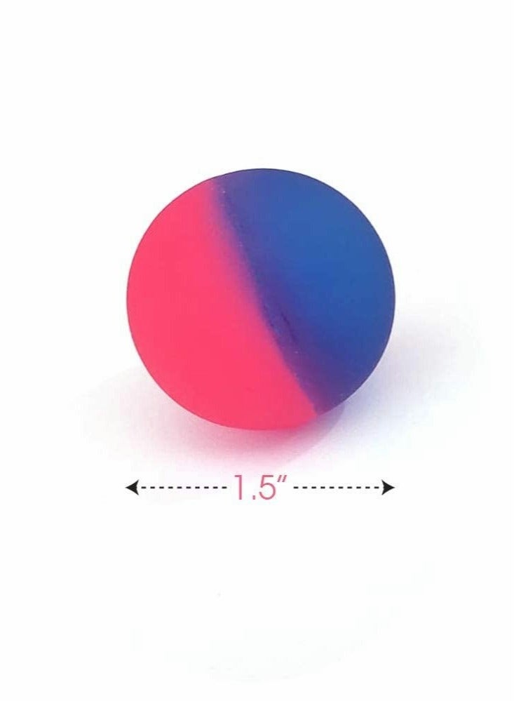 Assorted Icy Bouncy Balls for Kids - 1.25 Inch Rubber Balls Set of 25 - Perfect for Birthday Parties and Goodie Bags - Image 2