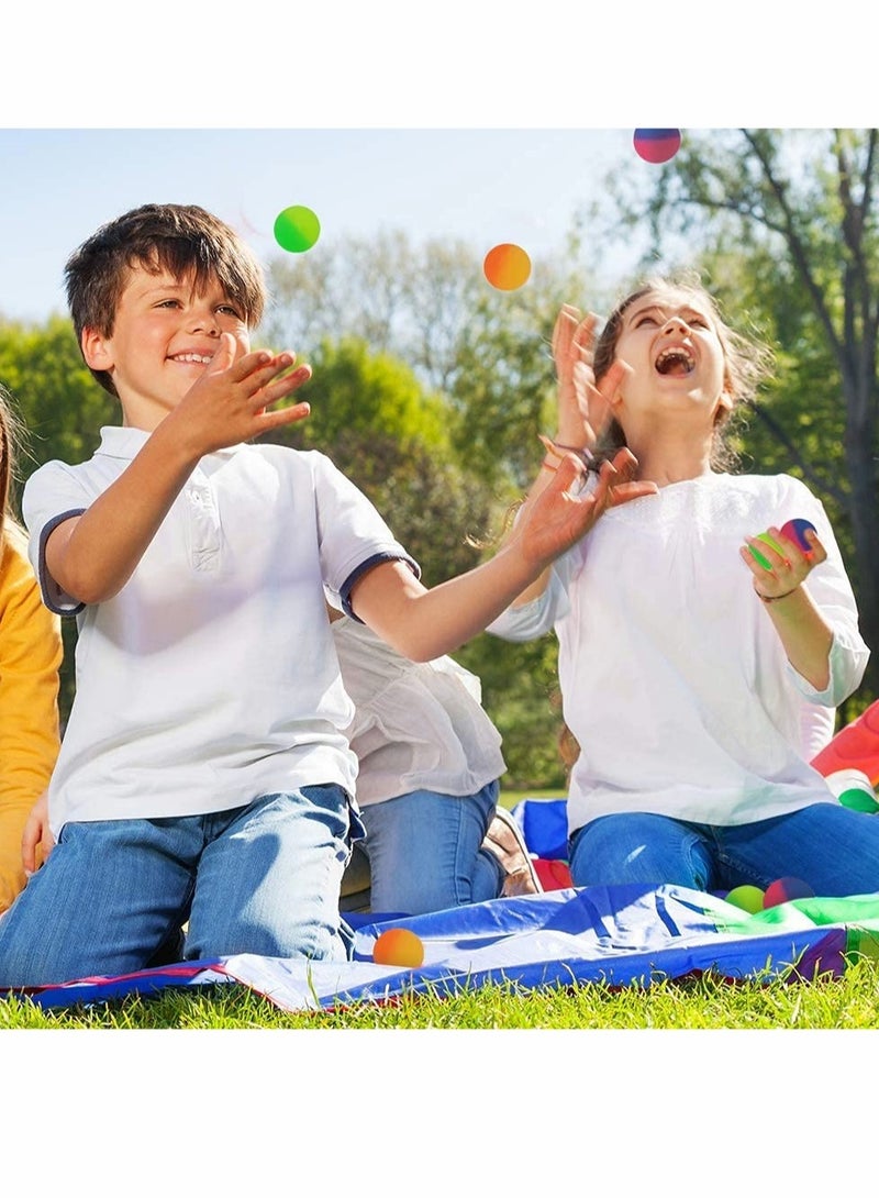 Assorted Icy Bouncy Balls for Kids - 1.25 Inch Rubber Balls Set of 25 - Perfect for Birthday Parties and Goodie Bags - Image 5