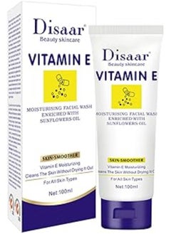 Disaar Beauty Vitamin E Moisturizing Facial Wash with Sunflower Oil – 100ml - pzsku/Z1F814EA6837A8A42A1AEZ/45/_/1739918073/f34d6a76-a9b7-44e1-b9c1-1631d99ed426