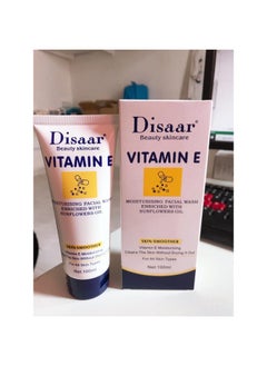 Disaar Beauty Vitamin E Moisturizing Facial Wash with Sunflower Oil – 100ml - pzsku/Z1F814EA6837A8A42A1AEZ/45/_/1739918076/2d31bcc2-3b50-4d44-a722-07eba51dd315