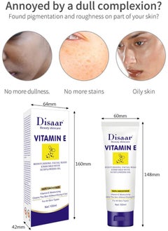 Disaar Beauty Vitamin E Moisturizing Facial Wash with Sunflower Oil – 100ml - pzsku/Z1F814EA6837A8A42A1AEZ/45/_/1739918077/b1beb442-79f4-46fb-a0cc-d221ab2b5fd2