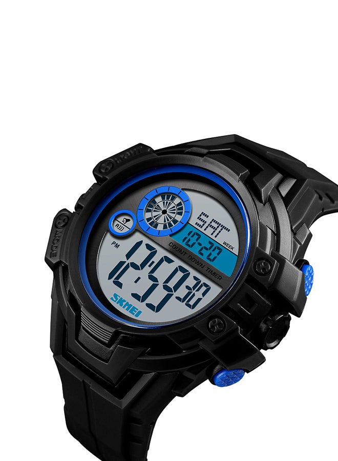 Men's PU Analog+Digital Electronic Wrist Watch 1446 - Image 4