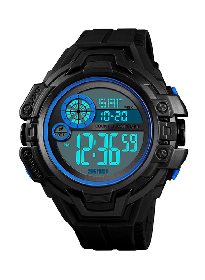 Men's PU Analog+Digital Electronic Wrist Watch 1446 - Image 1