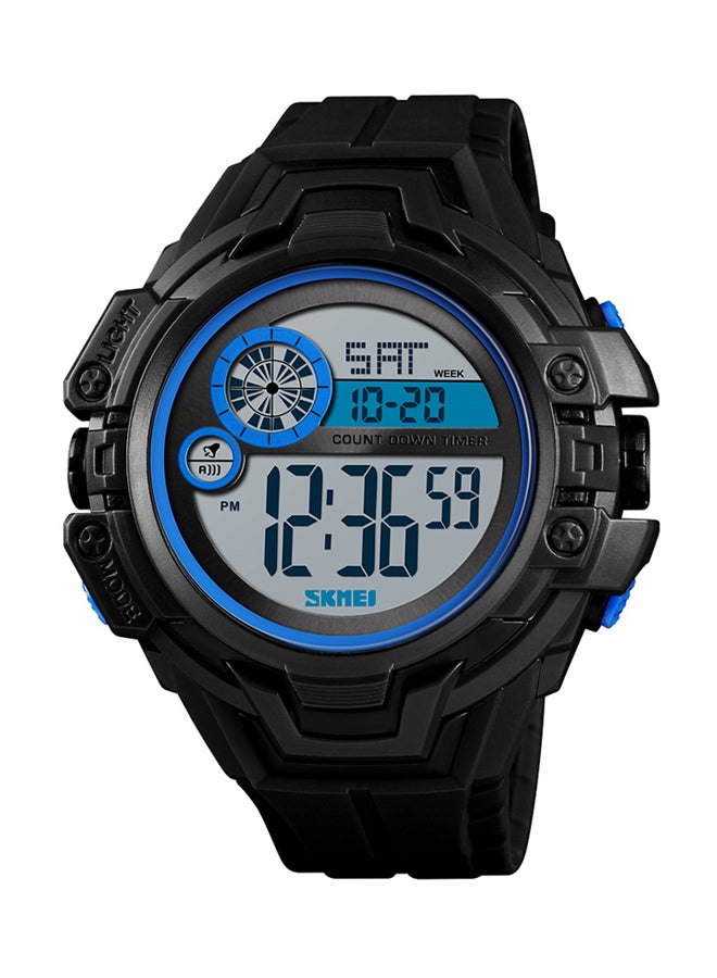 Men's PU Analog+Digital Electronic Wrist Watch 1446 - Image 2
