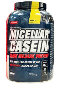 NUTREND Micellar Casein 2250 Grams, Vanilla 