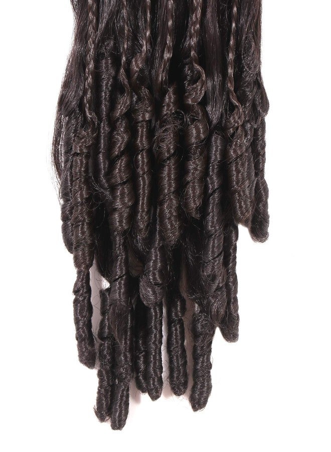 Honbon Curly/Wavy Wig for Women And Girls, Juda Accessories for Women and girls, Hair Extension 20-21 Inches (Brown) - Image 4