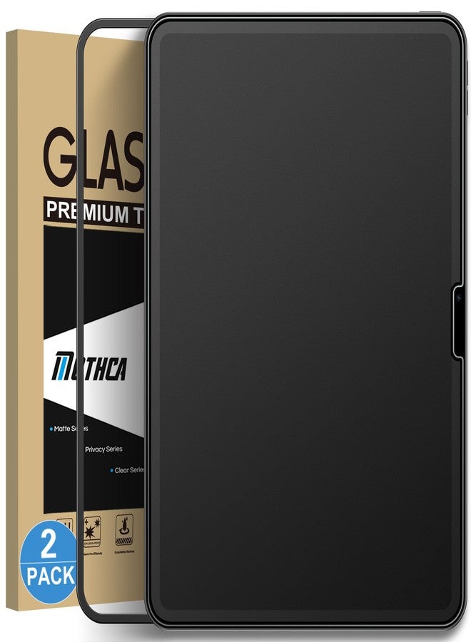 موثكا واقي شاشة غير لامع من موثكا 9H لجهاز آيباد آير 11 بوصة M3 2025 / M2 2024 من أبل، زجاج واقٍ غير لامع لجهاز آيباد آير من الجيل السادس، مضاد لبصمات الأصابع ومضاد للانعكاس (عبوة من قطعتين) - Image 1