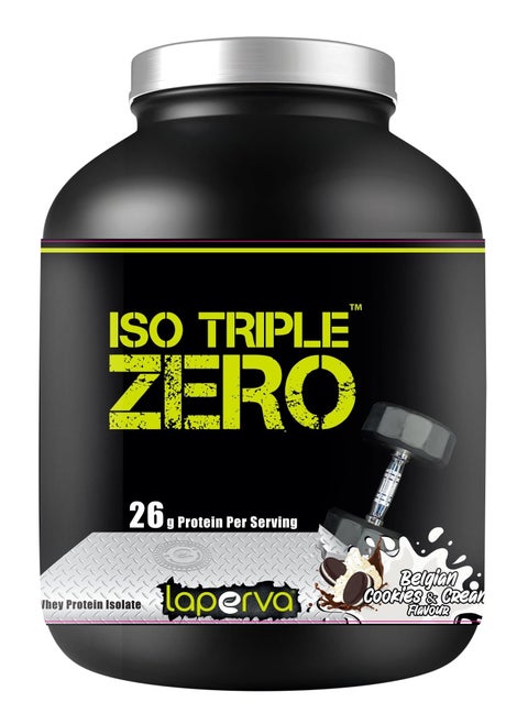 Laperva Iso Triple Zero Next Generation, Belgian Cookies and Cream, 5 LB