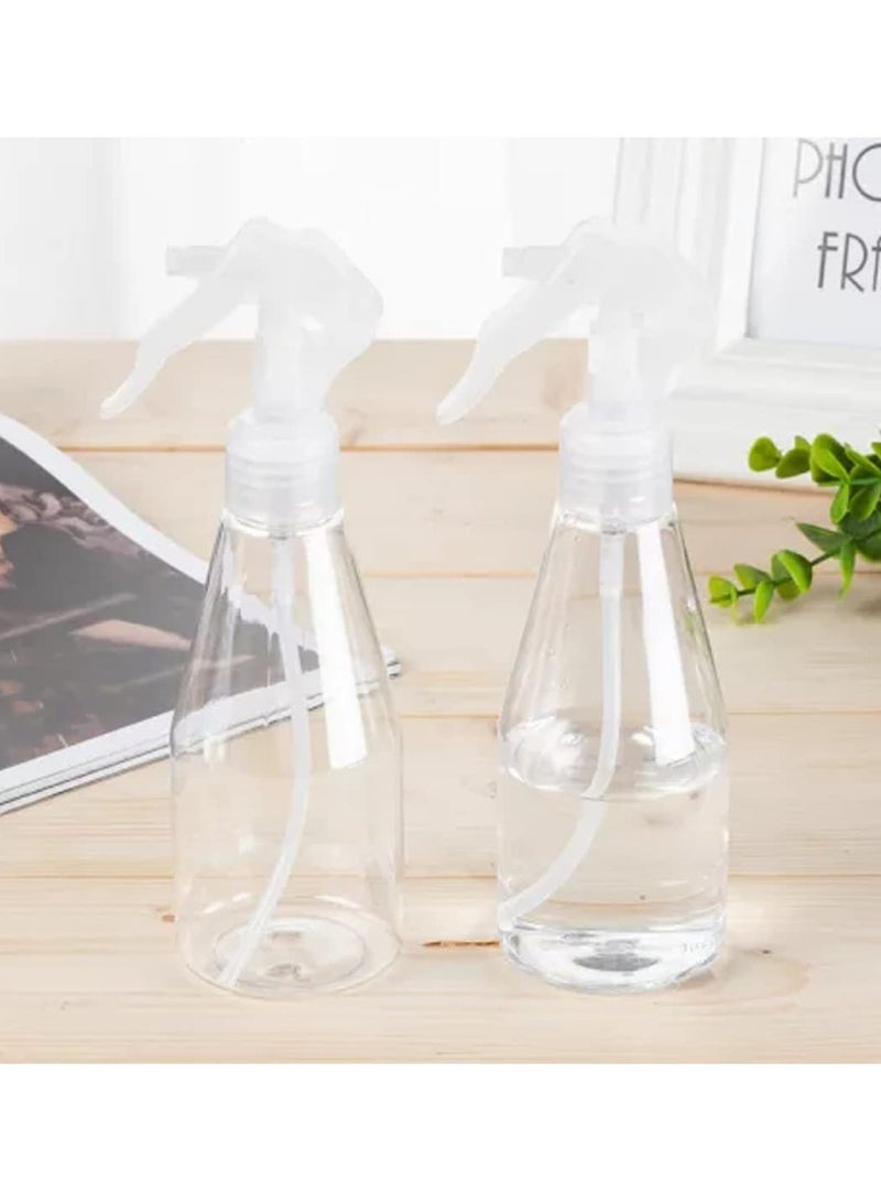 SOLARAE Spray Bottles Pack of 2 200ml Water Spray Bottles Plant Mist Clear Empty Plastic Sprayers for Gardening, Cleaning, Air Freshening, and Essential Oil - Image 2