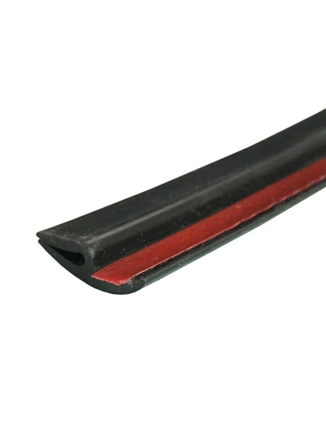 EdgeSeal شريط ختم مطاطي لزجاج السيارة الأمامي، 10 قدم/3 متر، شريط عازل عالمي للسيارات ذاتية اللصق لزجاج السيارة الأمامي - Image 1
