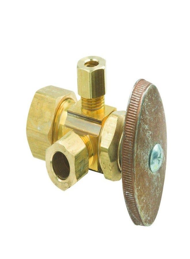Brasscraft CR1900RX R1 Dual Outlt Stop Mt 1/2 Ncomx1/4Odcom Rb - Image 1
