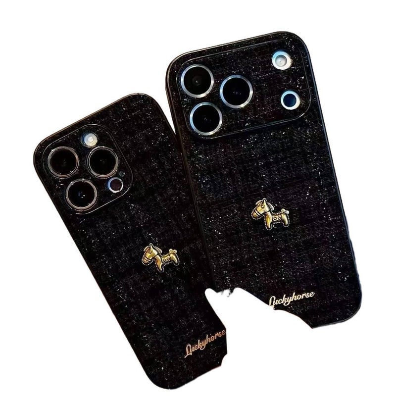 غطاء واقي بسيليكون لـ iPhone 15 / 15 Plus / 15 Pro / 15 Pro Max باللون أسود مضاد للانزلاق من السيليكون مع تغطية كاملة وقبضة مضادة للانزلاق مع مقاوم للصدمات مع حماية من السقوط - Image 5