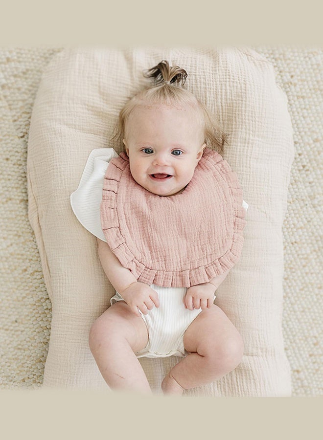 Sweet Life Baby Muslin Bibs Bandana Drool Bibs for Unisex Boys & Girls, Soft and Absorbent Cotton Teething Drooling Bib Set for Newborn Toddler - Image 4