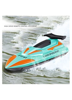 Cool Baby COOLBABY High Speed Remote Control Speedboat 2.4G Water Remote Control Toy Double Propeller Kids Wireless Electric Remote Control Boat  - Image 2
