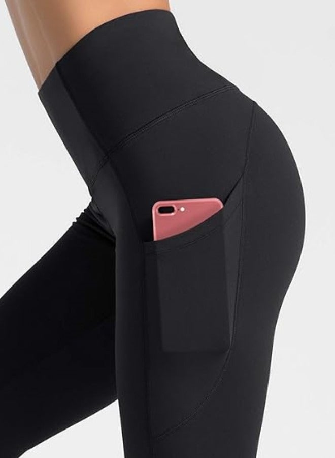 NIBEMINENT High waist yoga pants with pockets for tummy control sport running yoga leggings 4 way stretch yoga pants for women  - Image 5