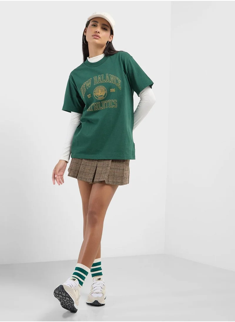 نيو بالانس Athletic Boston T-Shirt