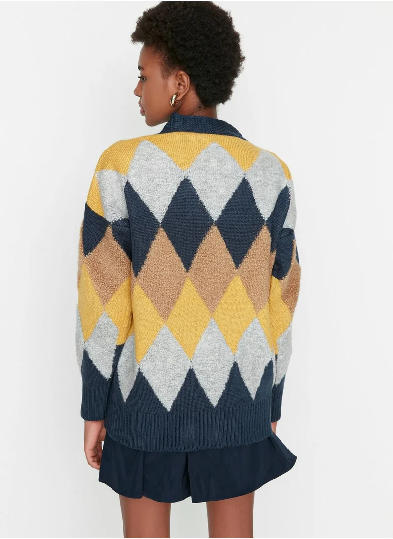 trendyol Knitted Button Down Cardigan