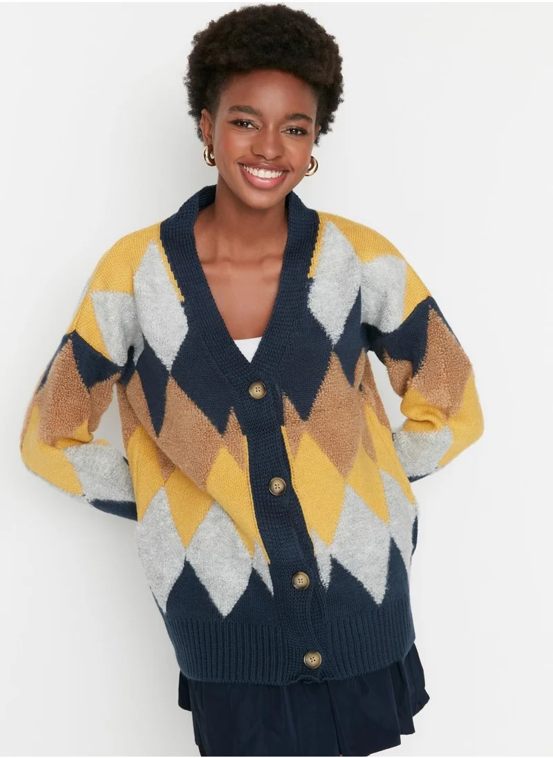 trendyol Knitted Button Down Cardigan