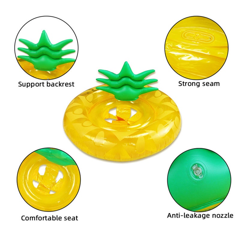 Baby Swimming Rings Swimming Sitting Circle Children Swimming Float Inflatable Seats Swim Pool Accessories - Image 2