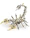 Metalkitor Scorpion 3D Metal Puzzles Kits for Adults Teens  454 Pcs  Mechanical Assembly Models  4 Hours to Build  Ideal for Gifts and Decorations Golden - Image 4