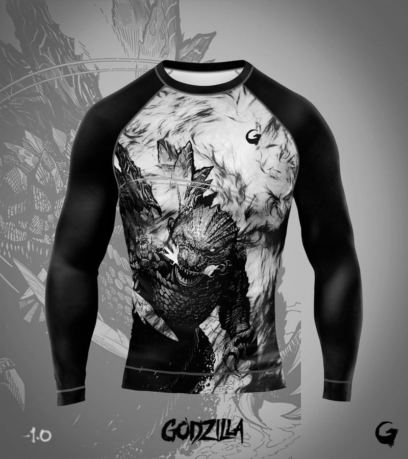 AKIBA Full Sleeve Crew Neck Design Compression Rash Guard for Men (Black, 36) | Performance Fit Athletic Shirt for MMA, BJJ, Gym, Running, Cycling | Moisture-Wicking, Durable Fabric, Plain Hem - Image 3