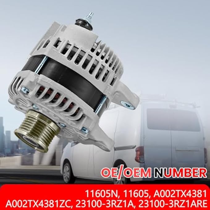 HonHuCo 23100-3RZ1A Alternator for Nissan NV200 2016 2017 2018 2019 2020-2021 L4 2.0L 150A 12V CW - Image 3