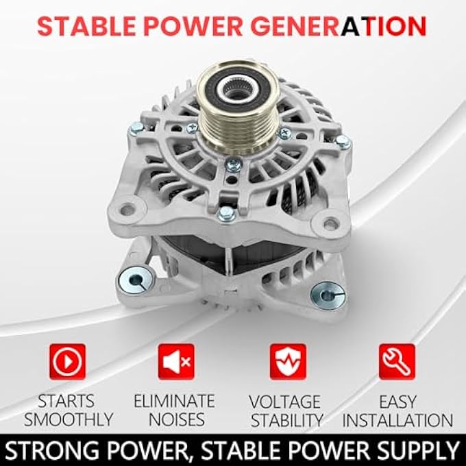 HonHuCo 23100-3RZ1A Alternator for Nissan NV200 2016 2017 2018 2019 2020-2021 L4 2.0L 150A 12V CW - Image 2