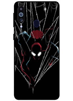 EYE CATCH Protective Case Cover For Samsung Galaxy M40 Smart Series Printed Protective Case Cover for Samsung Galaxy M40 Spiderman  - Image 1