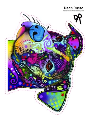 Enjoy It Dean Russo Pit Bull Car Stickers 2 Pack Outdoor Rated Vinyl Sticker Decals for Windows Bumpers Laptops or Crafts - Image 5