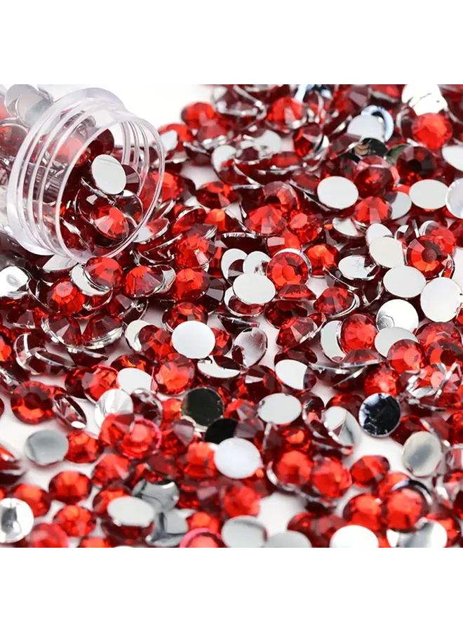 Orange Resin Flat Diamonds 2mm 5000pcs for Nail Art Clothing DIY Crafts - Image 3