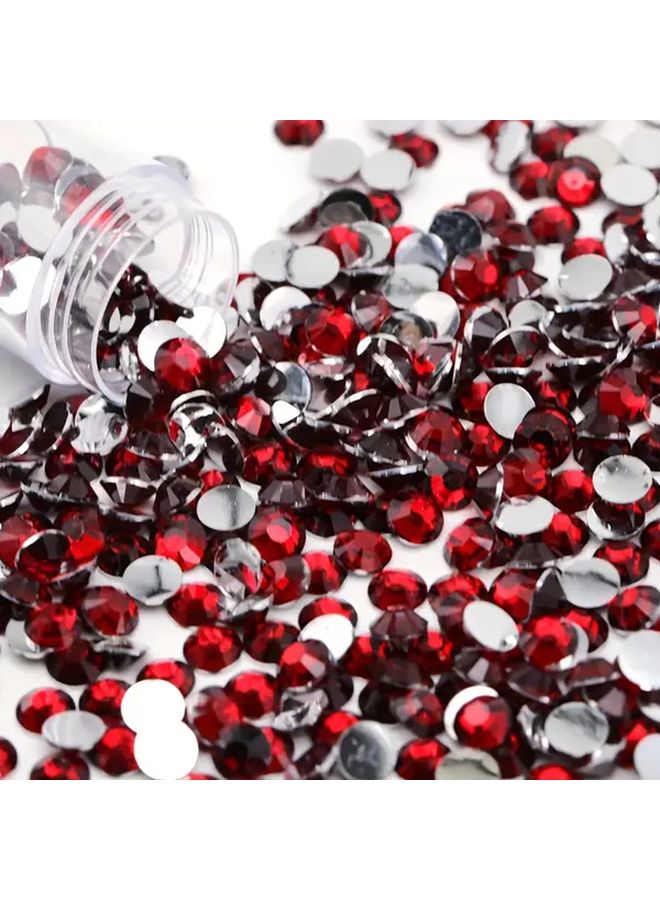 Orange Resin Flat Diamonds 2mm 5000pcs for Nail Art Clothing DIY Crafts - Image 4